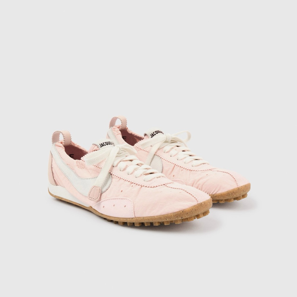 moon shoe jacquemus + nike pale pink